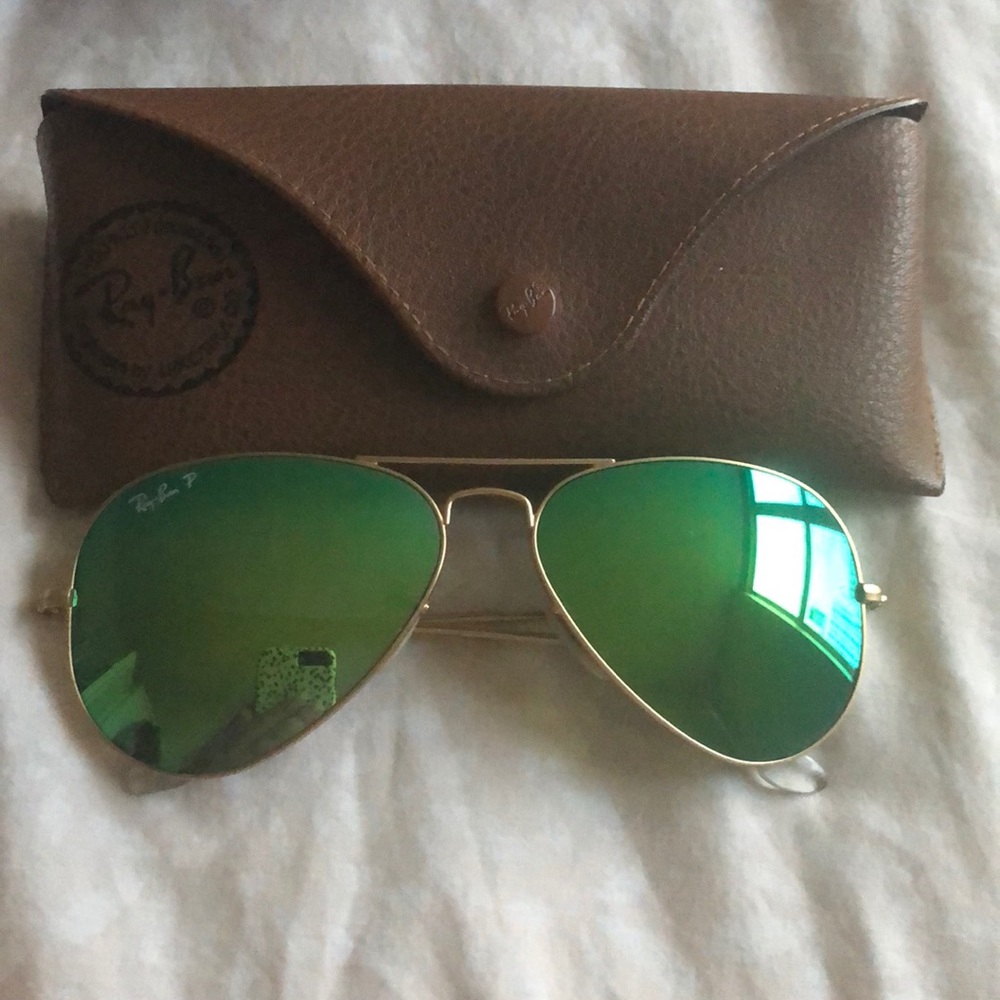 Authentic Polarized Ray-ban Aviators